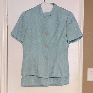 Leslie Fay 6P skirt suit